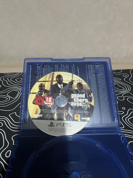 Диск на PS 5 GTA 5