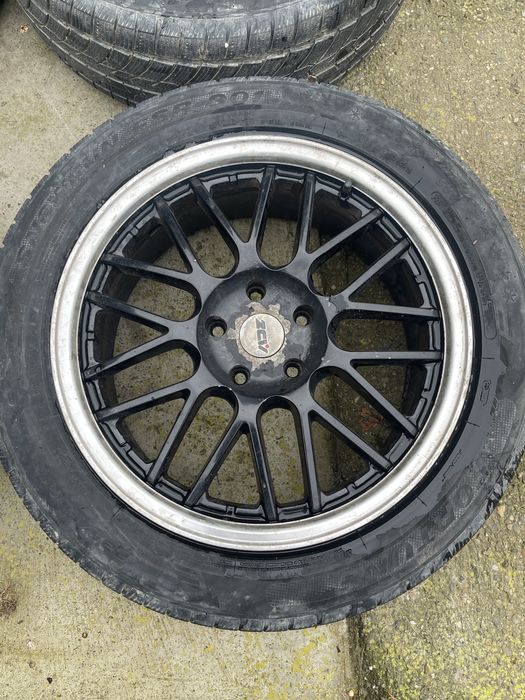Jante R18 5x114.3 + Anvelope Iarnă 235/50R18