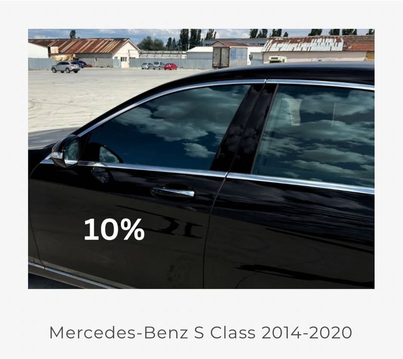Затъмняващи плаки за авто прозорци с 20%, 10% и 5% светлопропускливост