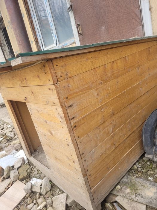 Собачья бутка из дерева