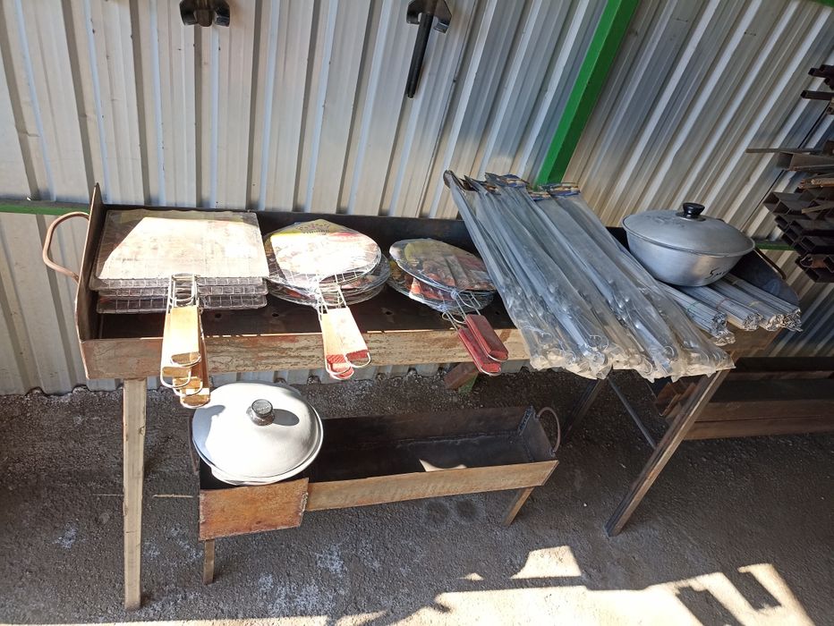 Қазан ошақ Мангал шамбур