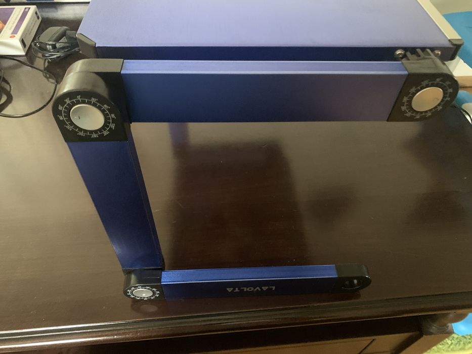 Masuta multifunctionala laptop LAVOLTA -UK  cu 2 coolere din aluminiu