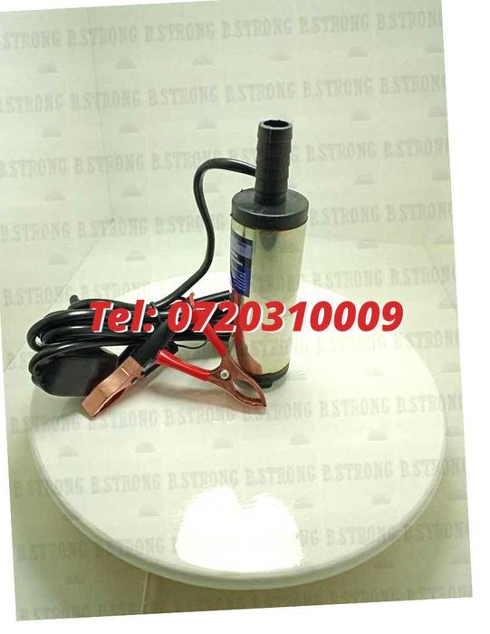 Pompa Transfer Lichid Submersibila Electrica 12v rot 8500min