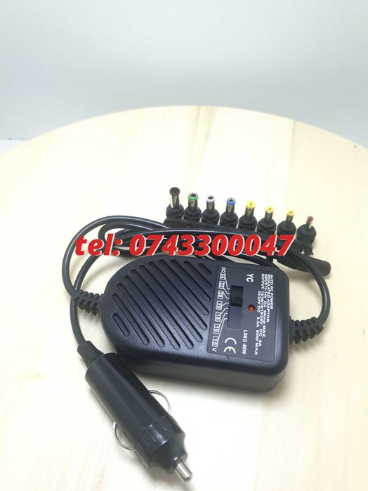 Incarcator Universal De Masina Auto Dc Adaptor Alimentare Notebook La