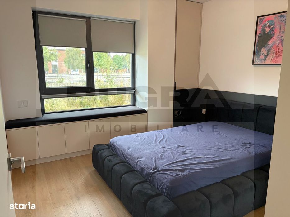 Apartament 2 camere, totul nou, 60 mp gradina, zona Parc Feroviarilor