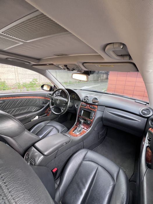 Mercedes-Benz CLK 240 Elegance 2.6 V6 177 CP | 170.000 km Reali | Piele | Trapa | Memorie | Proprietar 7 ani