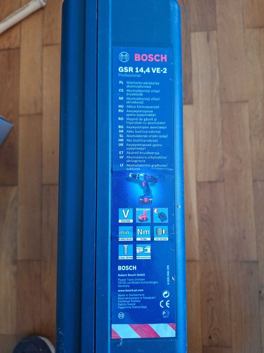 Винтоверт Бош Bosch GSR 14.4 VE-02 Profesional Made in Switzerland