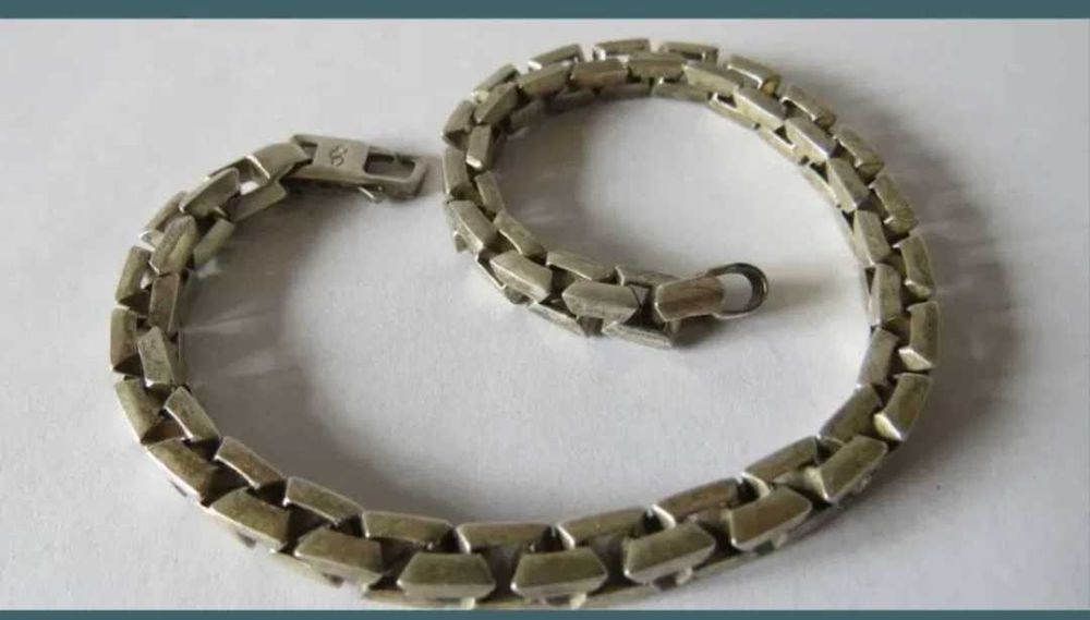 Bratara argint masiv 925, anglia, unisex