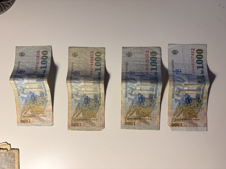 1.000 Lei – Mihai Eminescu, variantă hârtie