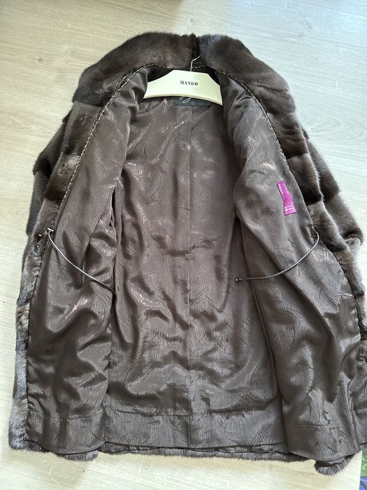 Женская норковая шуба