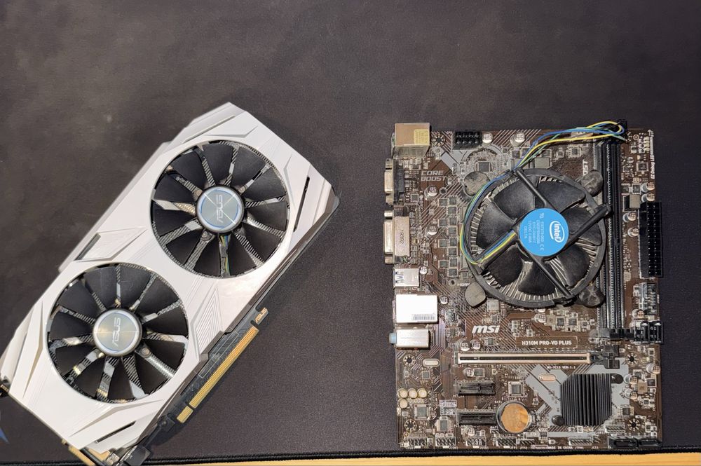 Vand kit 1060 3gb, i5 9400f, h310-m