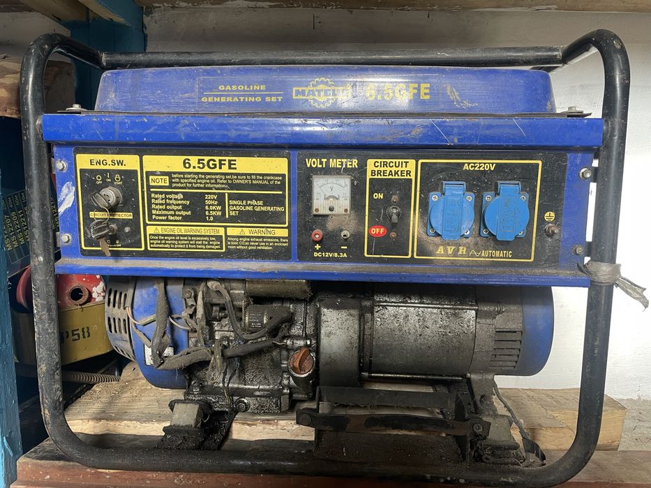 Продам бензогенератор рабочий