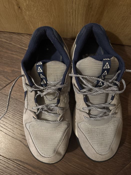 Туристически маратонки Nike ACG Lowcate "Wolf Grey Navy"