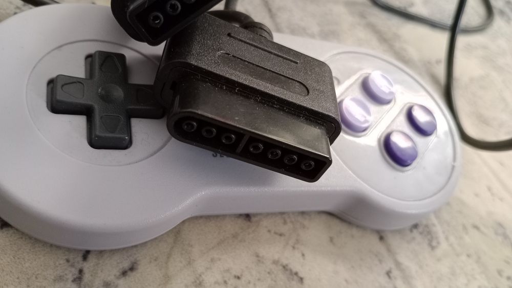 Приставка Super Nintendo entertainment system. SNES