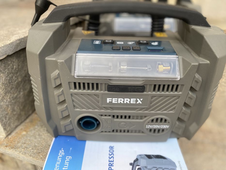 Компресор Shceppach и FERREX хибрид многофункционален