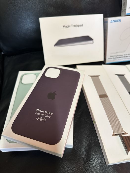 Link Bracelet Slate 46mm Milanese Anker MagGo Trackpad Transp. Gratuit