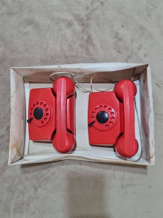 Jucărie. Telefoane rusești cu disc.