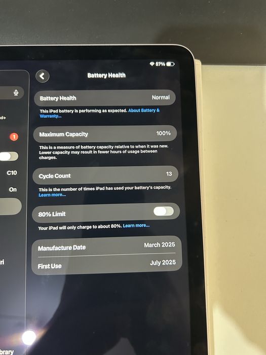 Tabletă Apple iPad Air 11” (M3) 2025, 128GB, 8GB RAM+Apple Pencil Pro