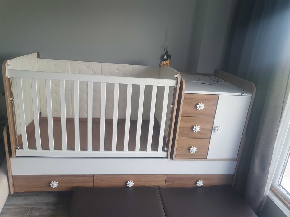 Трансформиращо легло-люлка 195х76 см.