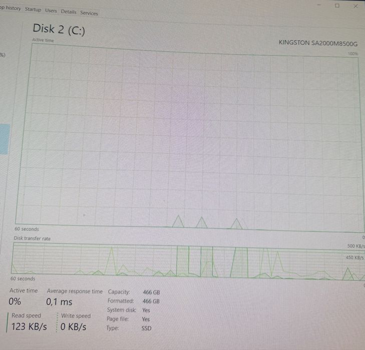 SSD Kingston A2000 500gb M.2 NVMe