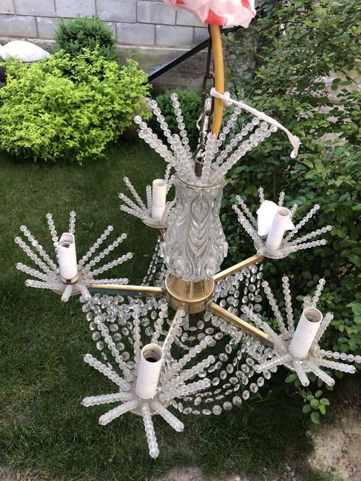 Люстра Чехия хрусталь 22000