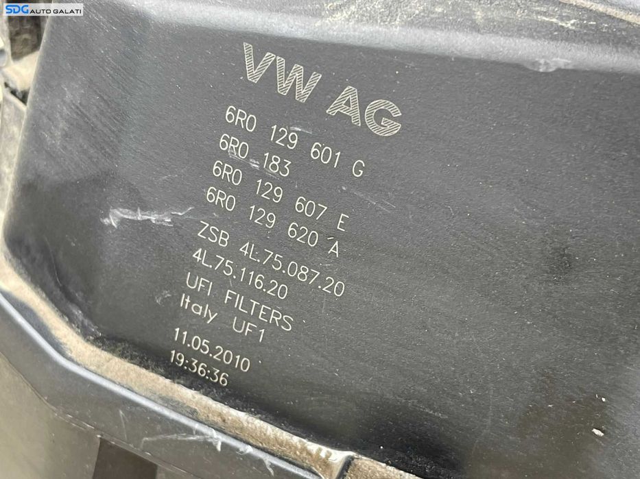 Carcasa Filtru Aer Audi A1 1.6 TDI CAYC CAYB 2011 - 2018 Cod 6R0129601G 6R0129607E 6R0129620A [C4260]