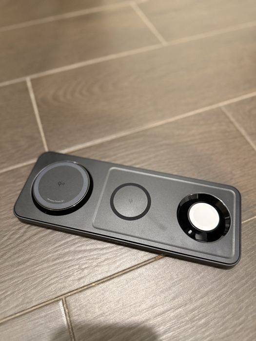 Incarcator wireless Anker, "MagGo" 15W, 3-in-1