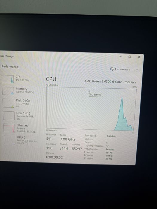 Pc gaming Ryzen 5 4500