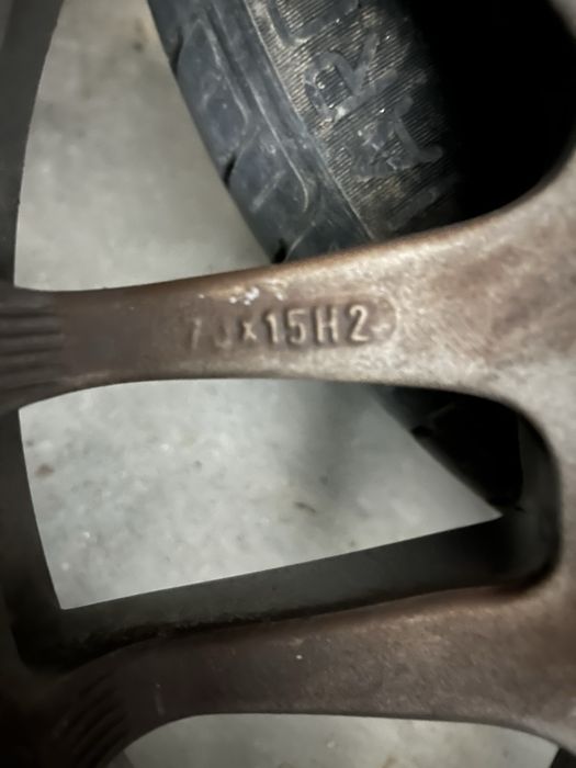 4бр. гуми с джанти OZ F1 15” 4c100