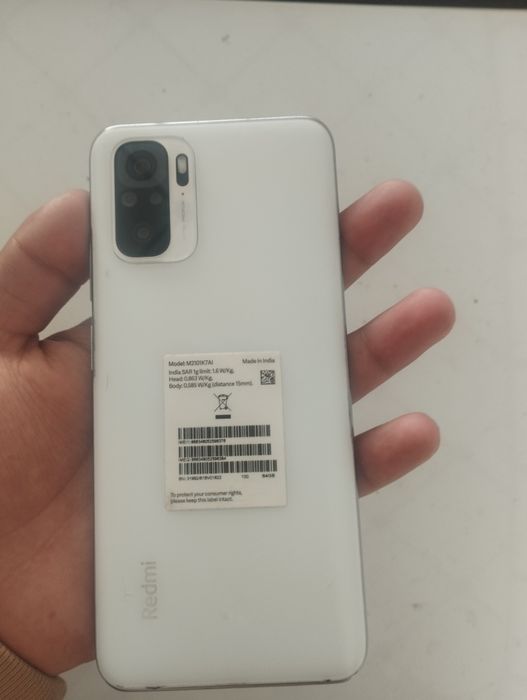 Redmi note 10 , karobka +orginal zaryadnik