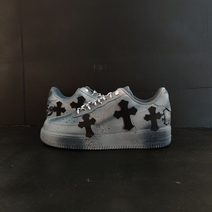 Nike Air Force 1 x Chrome Hearts Custom