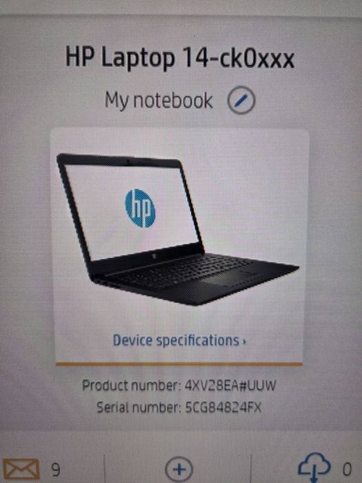 Hp intel I5 8250u