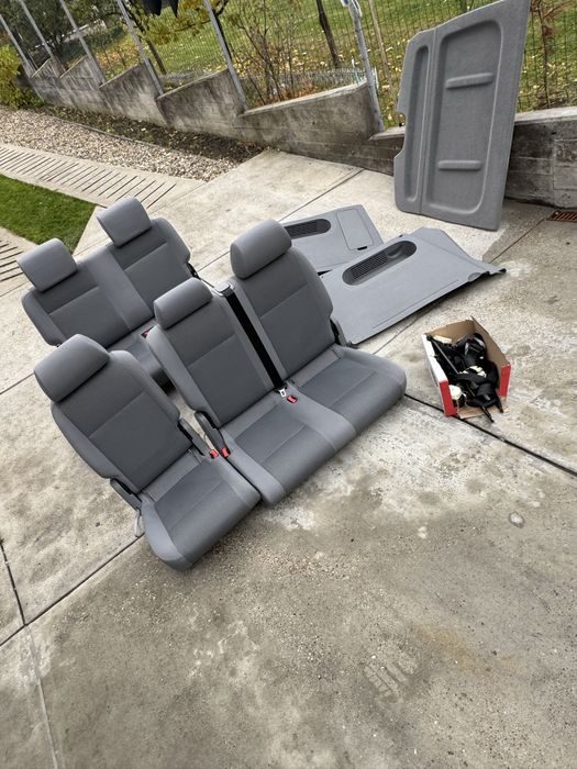 Interor vw caddy scaune locuri 3,4,5,6,7 centuri ….