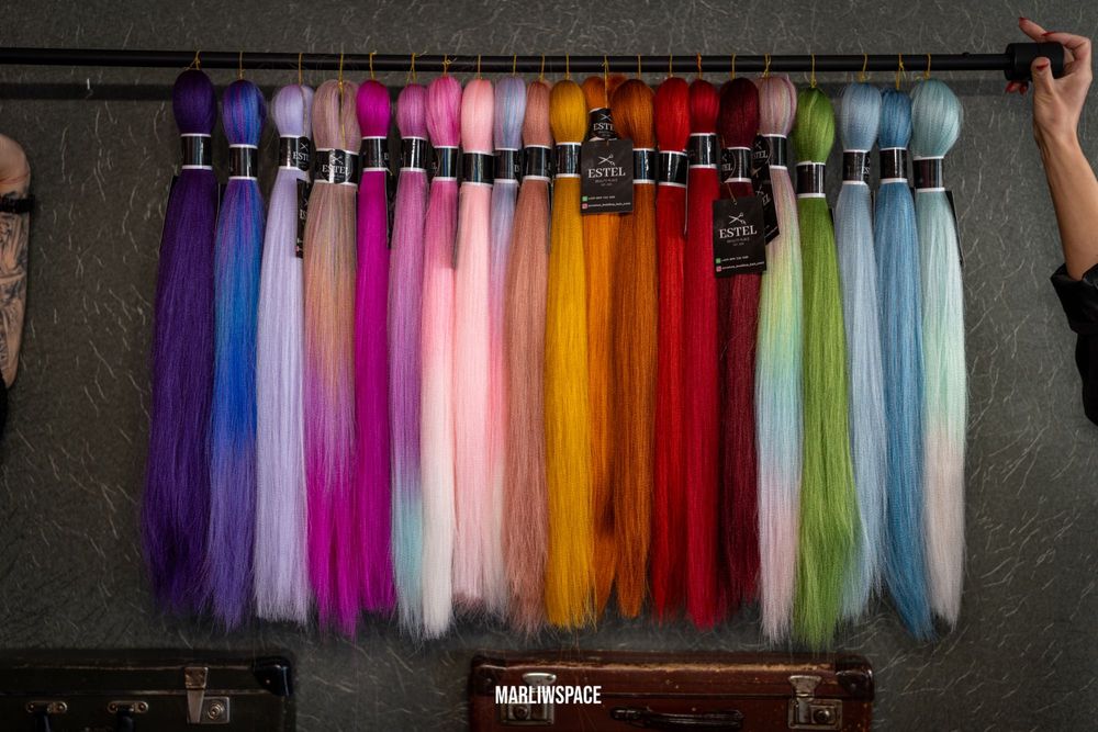 100% Канекалон за плитки , коса за плитки най-висок клас