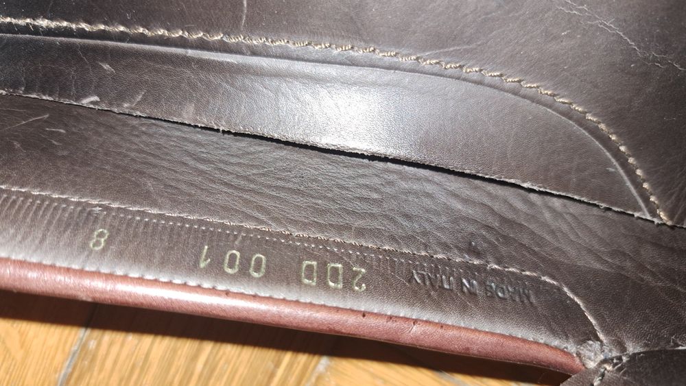 Обувки естествена кожа Прада PRADA