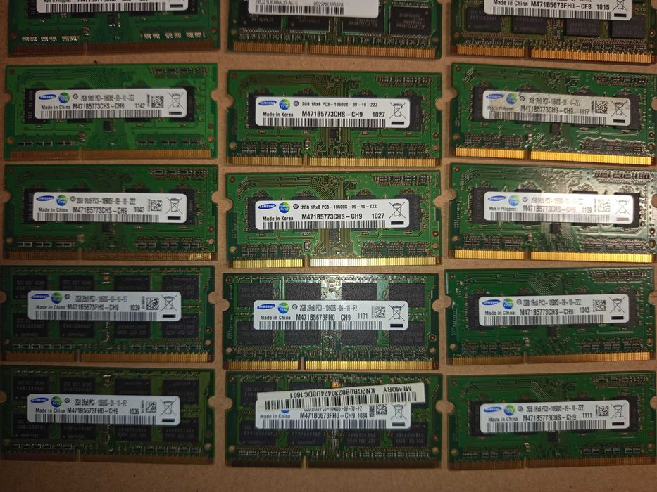 Memorii laptop DDR3 16Gb 8Gb 4Gb 2Gb