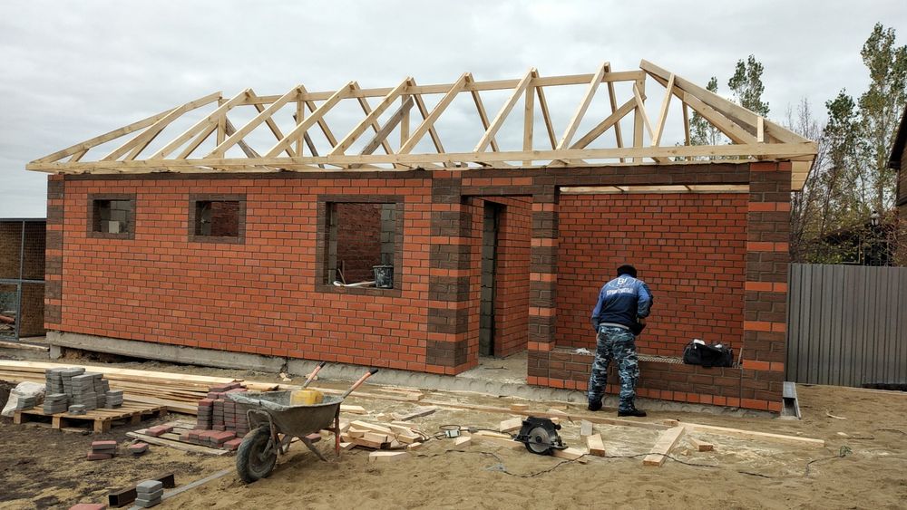 Кровельные и фасадные работы