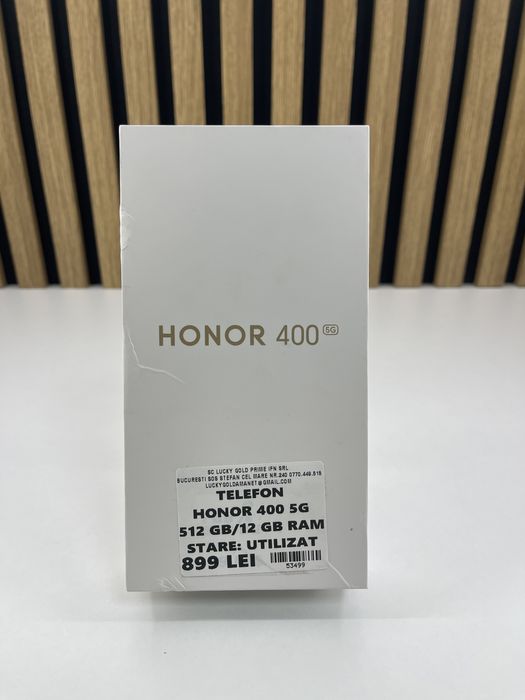 Honor 400 5g 512Gb / 12Gb Ram FACTURA/GARANTIE #53499