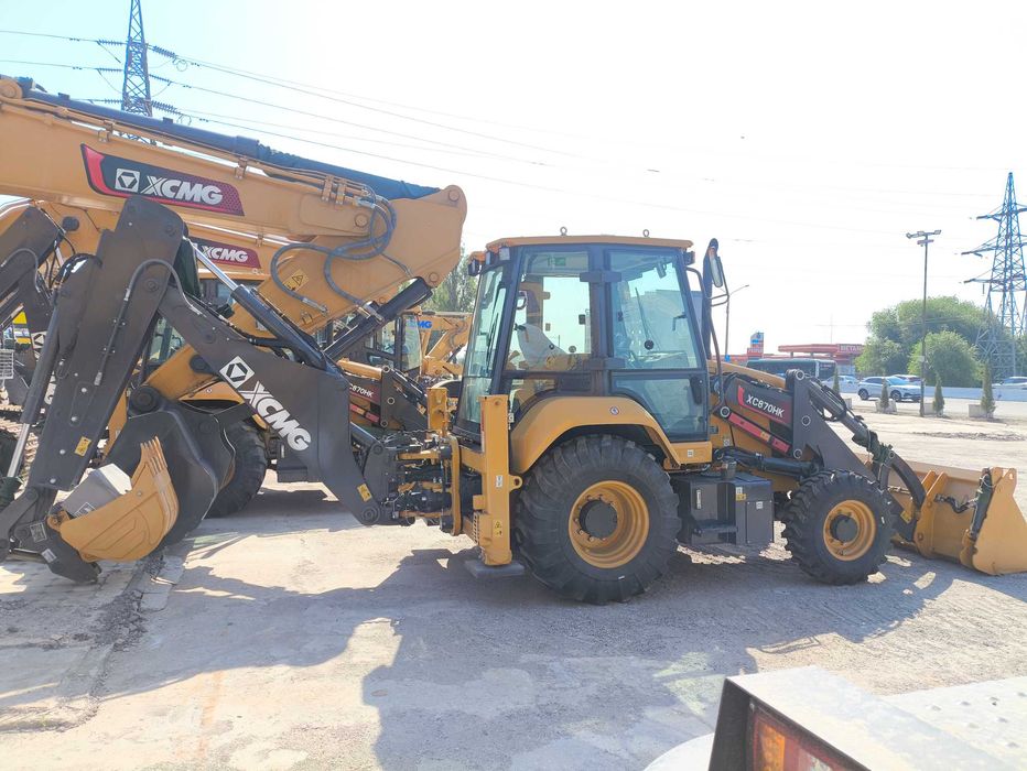 Экскаватор-погрузчик XC870KH(Разноколёсный) Стрела стандарт/удлинённая