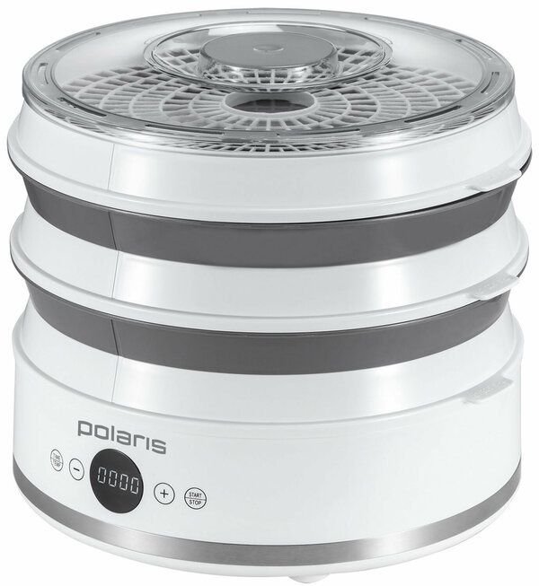 Сушилка для овощей и фруктов Polaris PFD 2808V белый