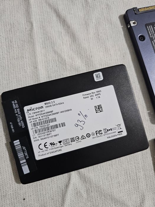 SSD 2.5" Samsung Kingston Micron