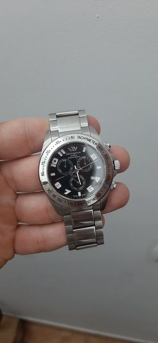 Ceas original philip watch quartz chronograph crystal sapphire de mana