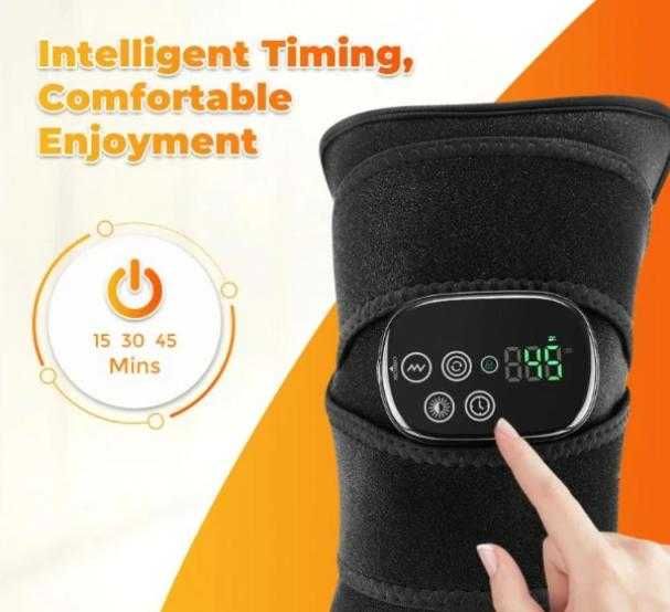 ЦифровДисплей Контролер Безжичен LED Инфрачервен Масажор Червена Светлина Дълбоко Облекчение Безопасна Ефективна Tерапия Тяло Гръб Колене Стави Мускул