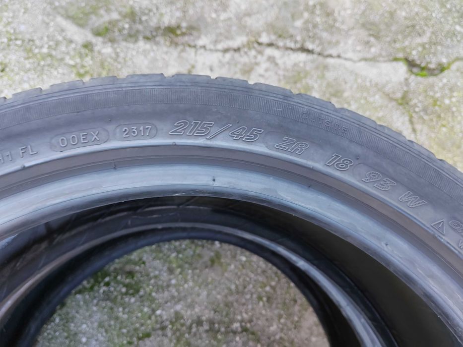 215/45/18 2бр.Micelin Летни гуми