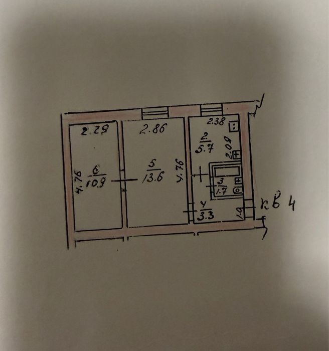 Продам квартуру 2 комнатную