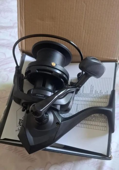 Новa Макарa  14000 Black edition NGK

Метална шпула

Метална дръжка