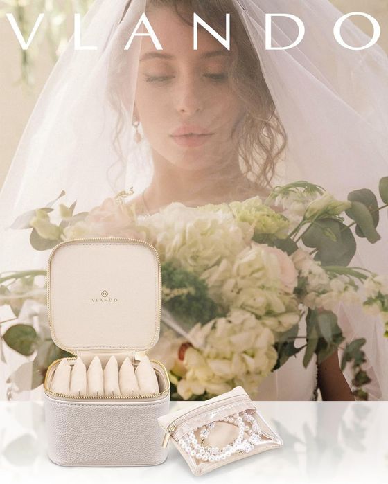 Cutie bijuterii Vlando travel cu 6 plicuri