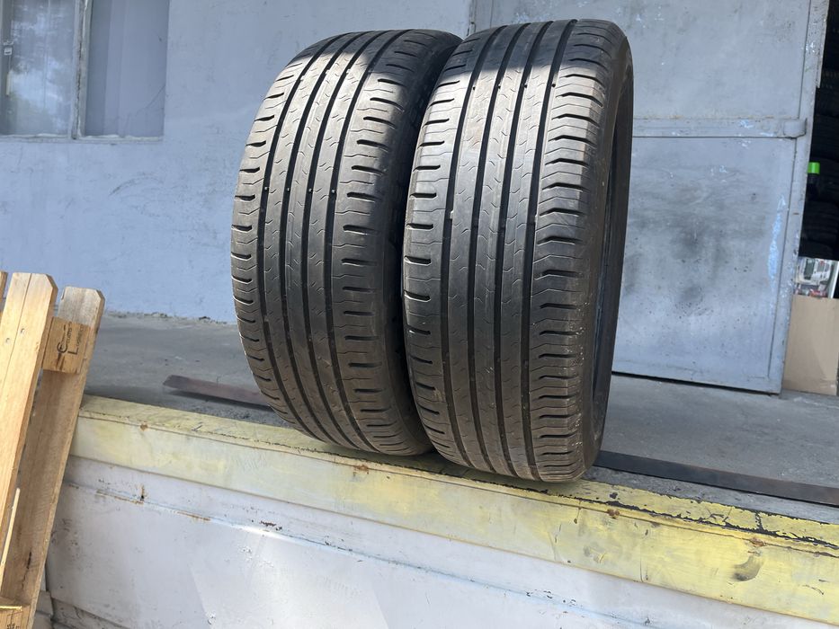 2 бр. летни гуми 205/55/16 Continental 6 mm DOT 0318