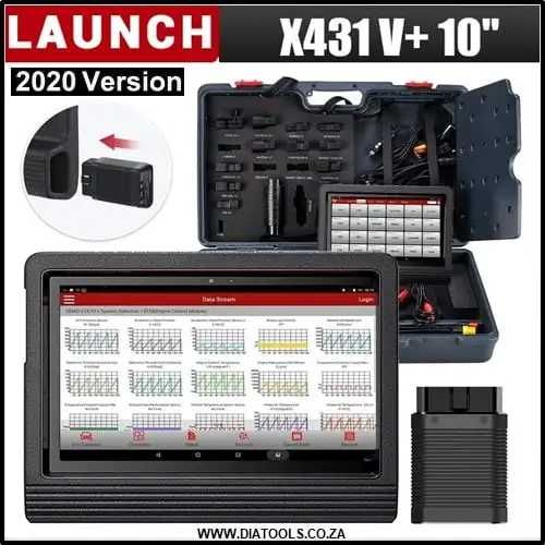 Универсална диагностична система Launch X-431 V+ V4.0, 10inch