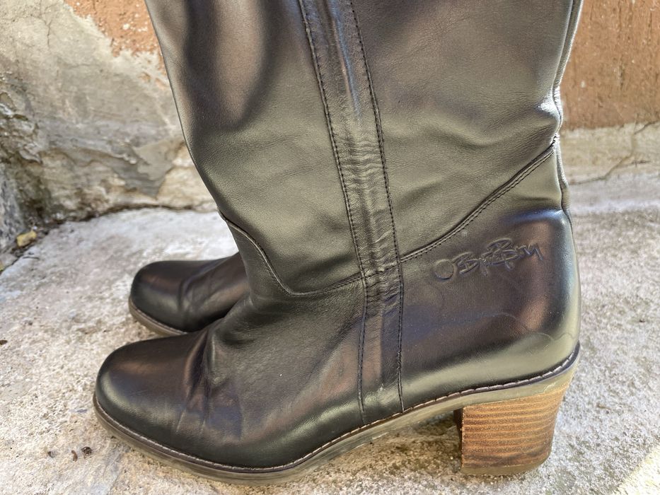 Ботуши от естествена кожа